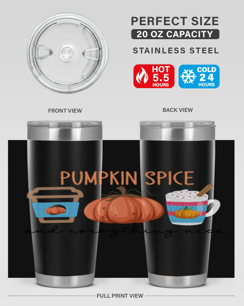 Fall Pumpkin Spice 127#- fall- Tumbler