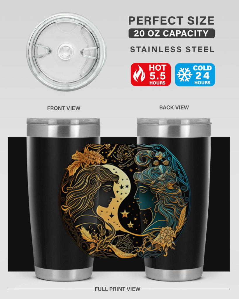 Gemini 216#- zodiac- Tumbler