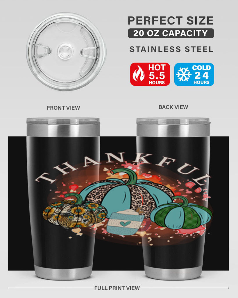Happy Thanksgiving 247#- fall- Tumbler