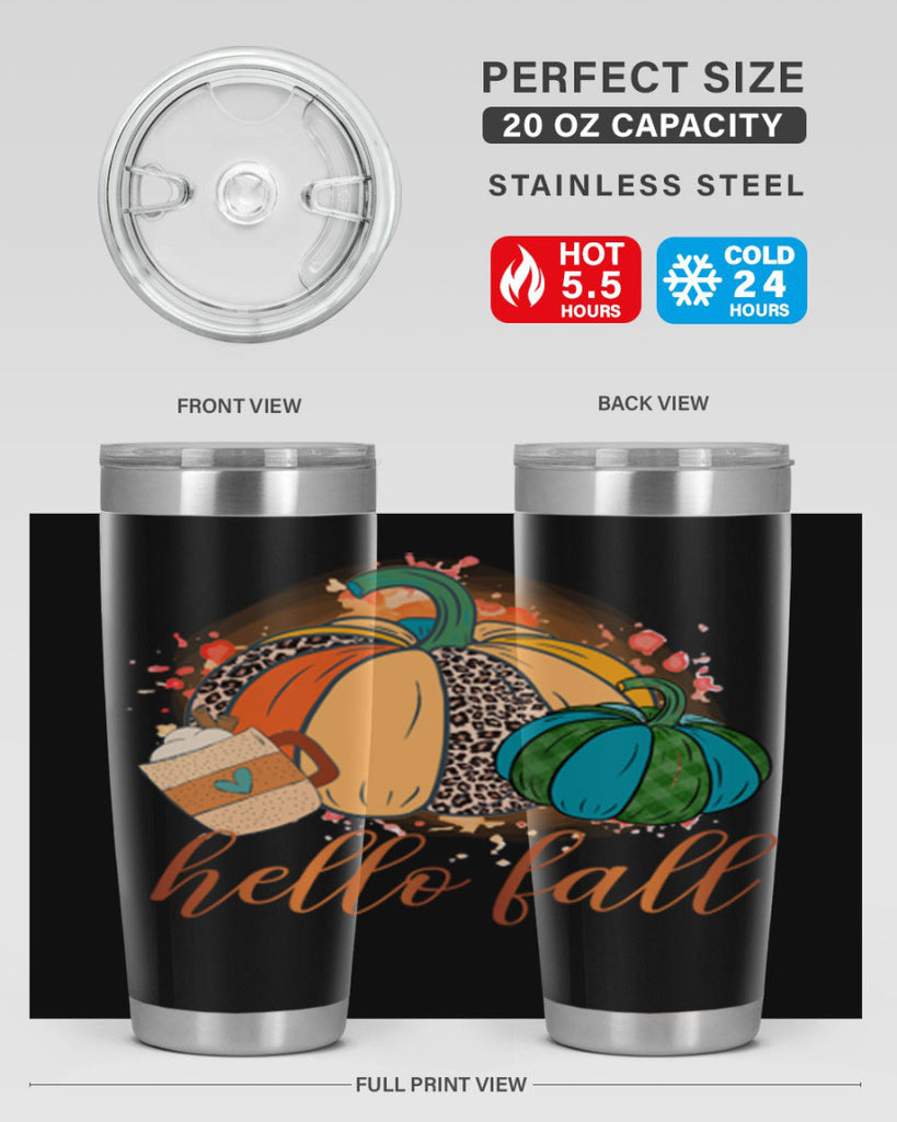 Hello Fall 282#- fall- Tumbler