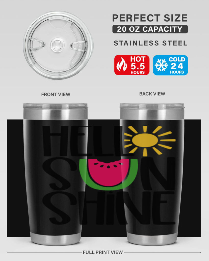 Hello Sunshine Style 37#- summer- Tumbler