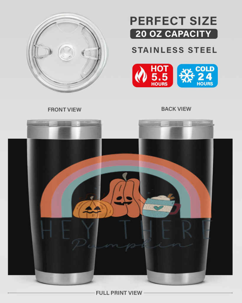 Hey There Pumpkin 309#- fall- Tumbler