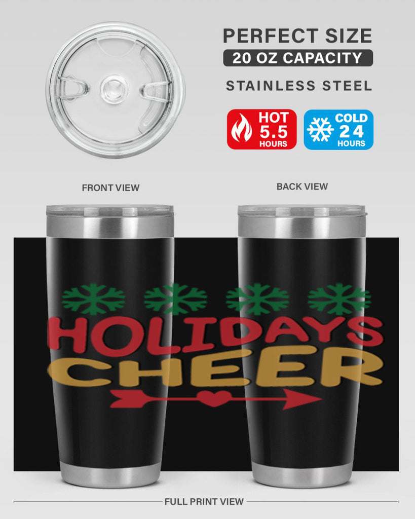 Holidays Cheer 192#- winter- Tumbler