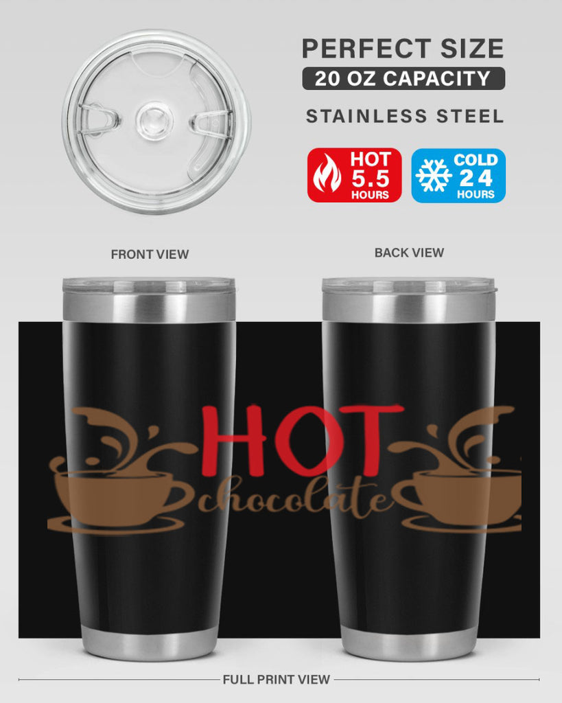 Hot Chocolate 212#- winter- Tumbler