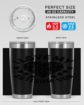 I love my Style 45#- autism- Tumbler