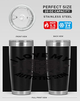 I love my Style 46#- autism- Tumbler