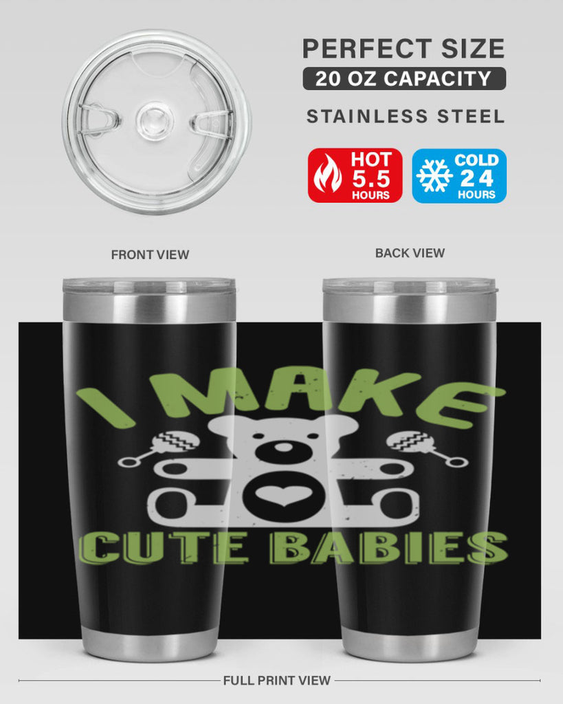 I make cute babies Style 218#- baby- tumbler