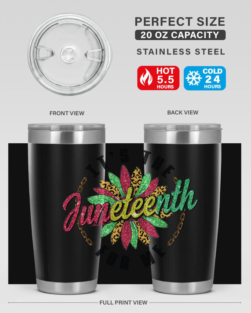 ItS The Juneteenth For Me 1865 Png 14#- Juneteenth- tumbler