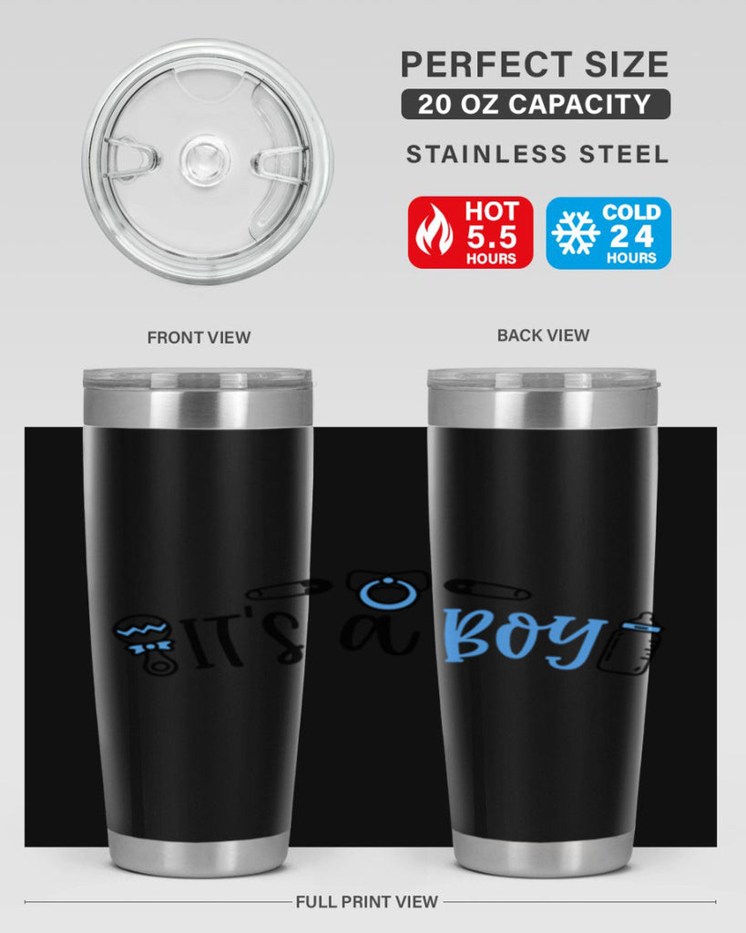 Its A Boy Style 80#- baby- tumbler