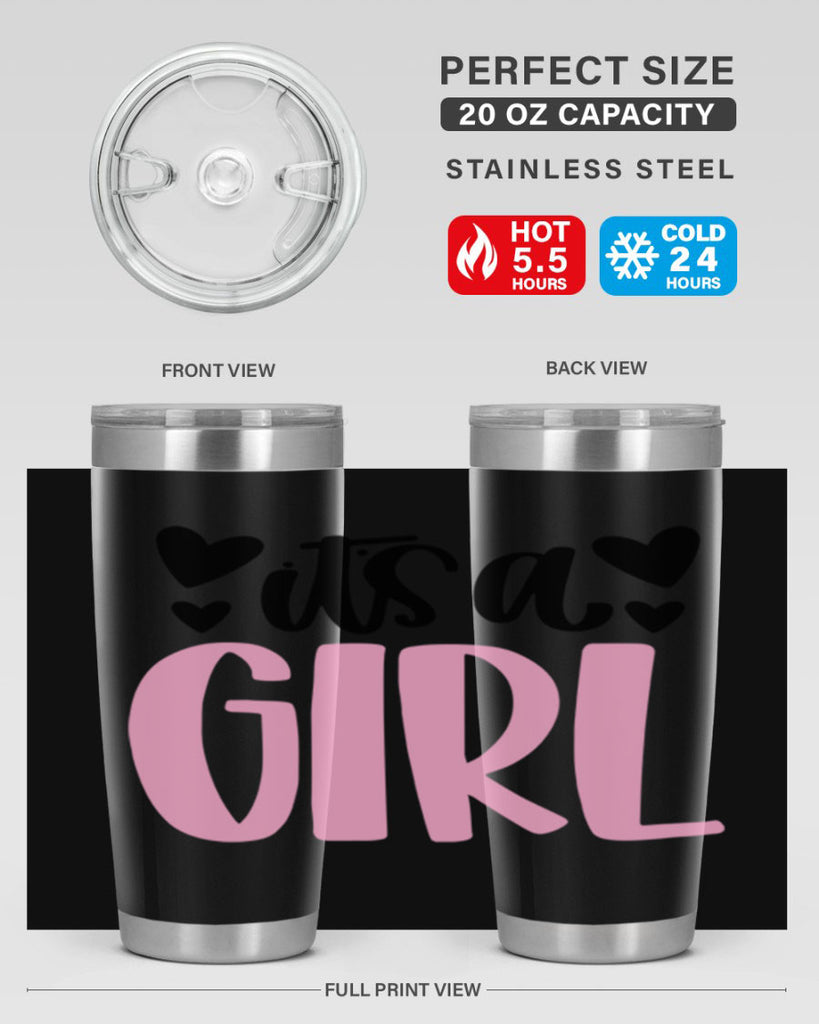 Its A Girl Style 79#- baby- tumbler