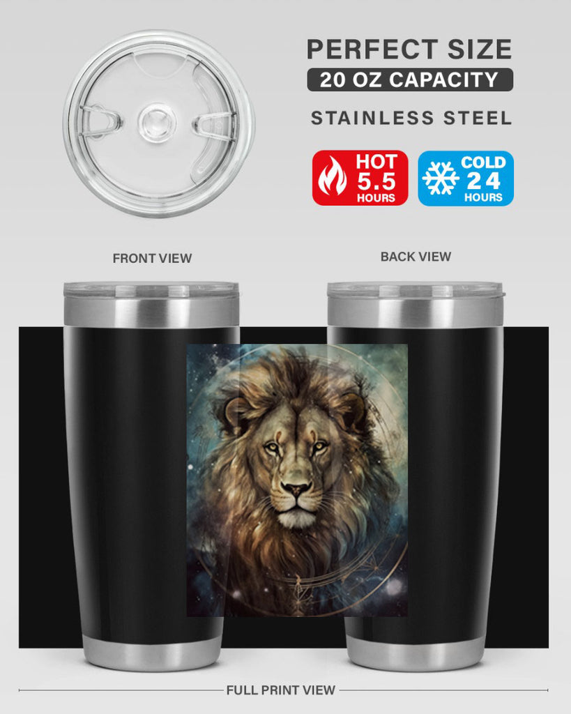 Leo 58#- zodiac- Tumbler