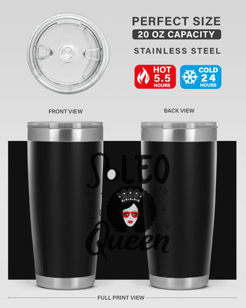 Leo queen 294#- zodiac- Tumbler