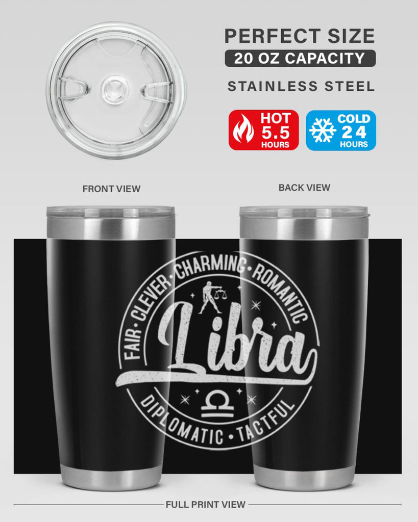 Libra 324#- zodiac- Tumbler
