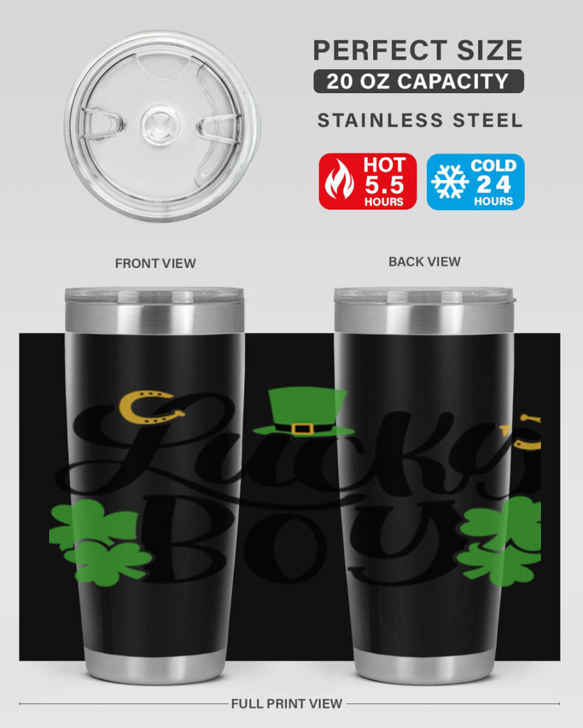 Lucky Boy Style 59#- St Patricks Day- Tumbler