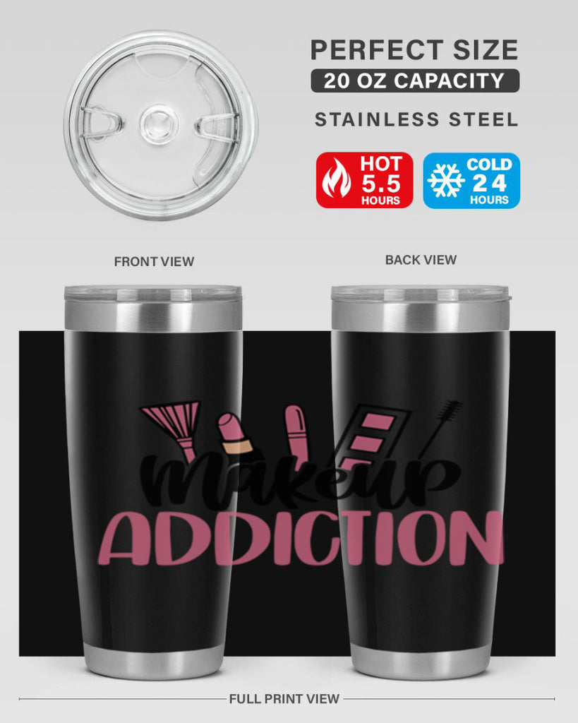 Makeup Addiction Style 54#- make up- Tumbler