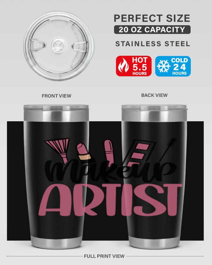 Makeup Artist Style 52#- make up- Tumbler
