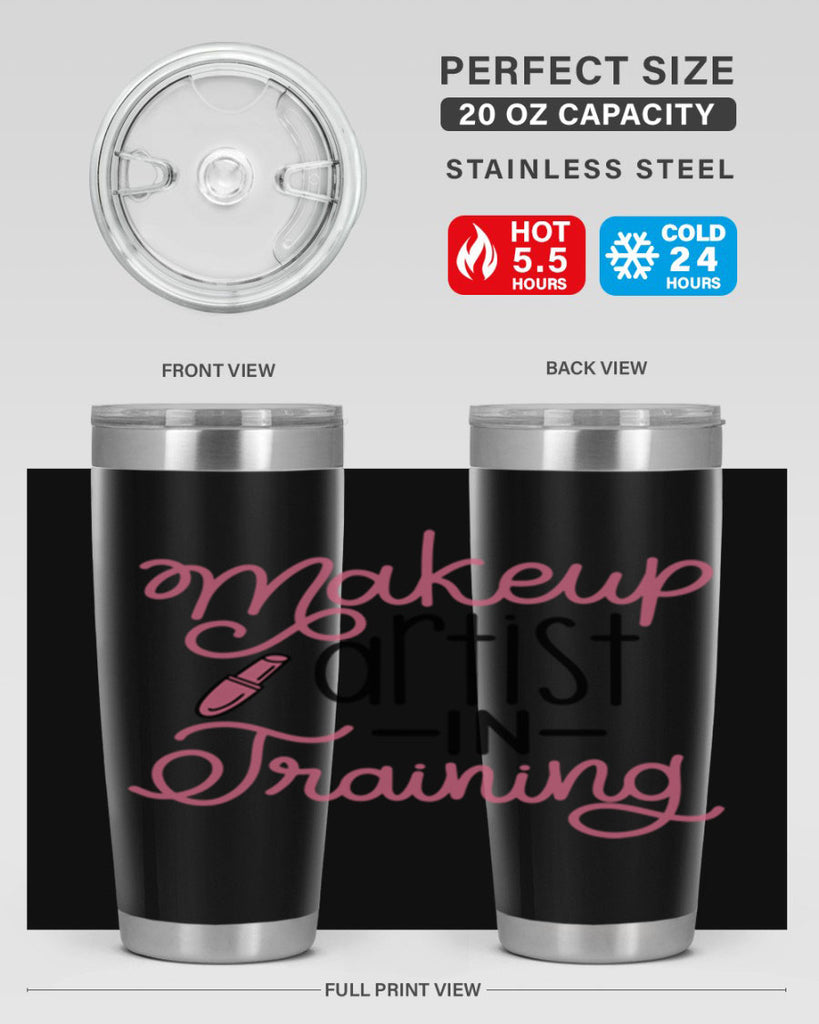 Makeup Artist in Training Style 53#- make up- Tumbler