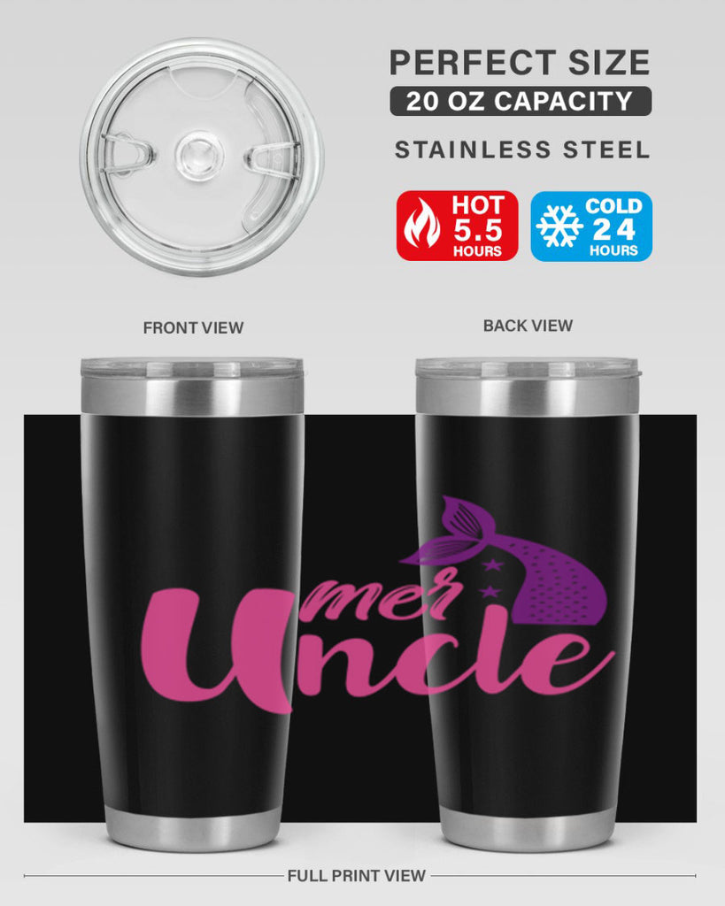 Mer Uncle 347#- mermaid- Tumbler