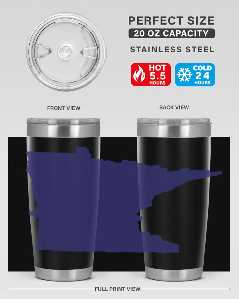 Minnesota 28#- stateflags- Tumbler
