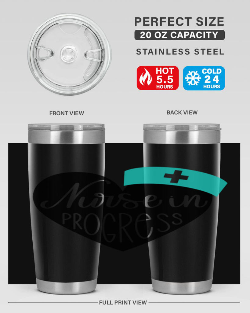 Nurse In Progress Style Style 112#- nurse- tumbler