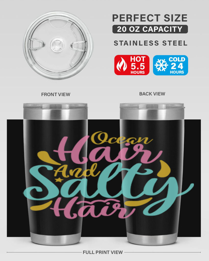 OCEAN HAIR SALTY HAIR Style 60#- summer- Tumbler