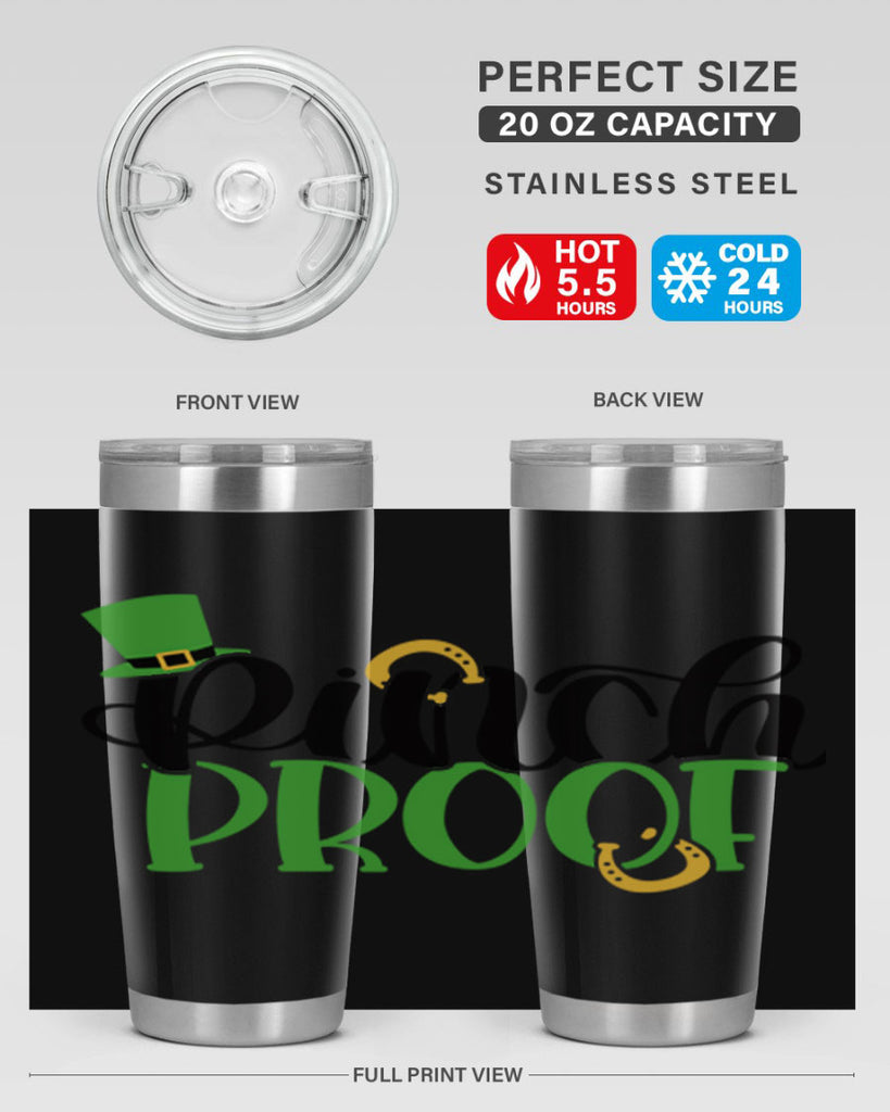 Pinch Proof Style 37#- St Patricks Day- Tumbler