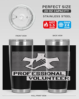 Professional Volunteer Style 36#- volunteer- Tumbler
