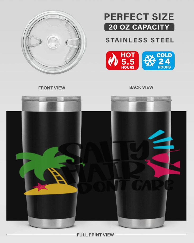 Salty Hair Dont Care Style 29#- summer- Tumbler