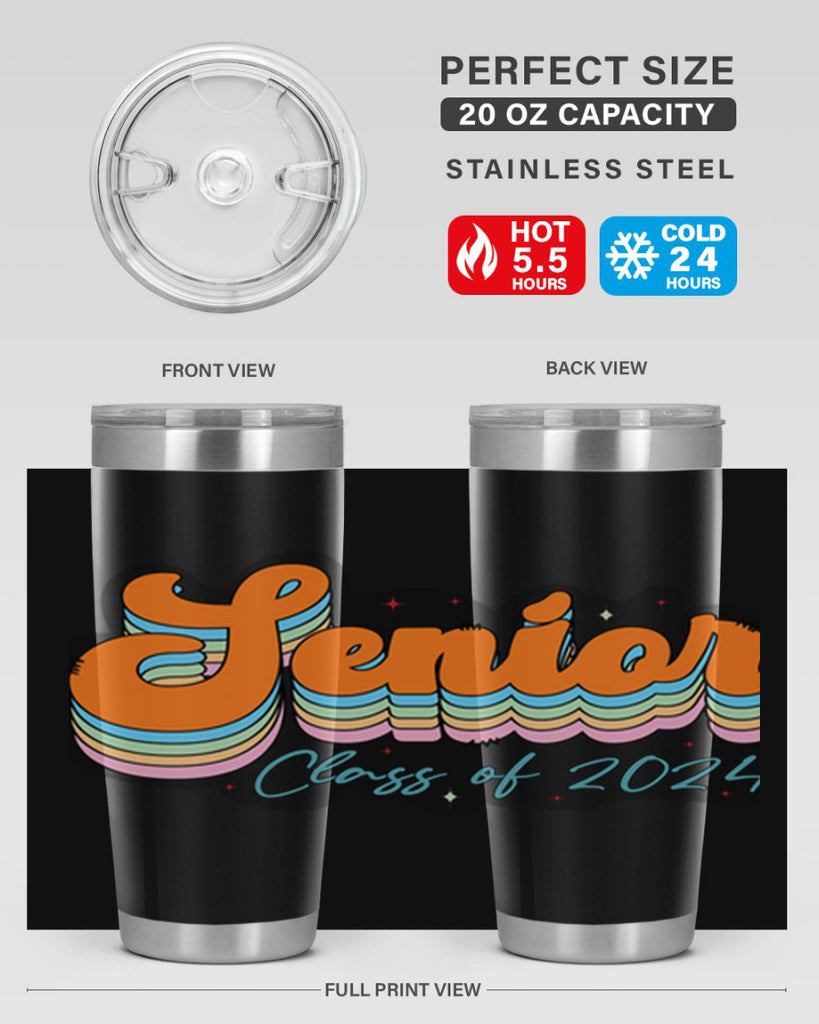 Senior class of 2024 18#- 12th grade- Tumbler