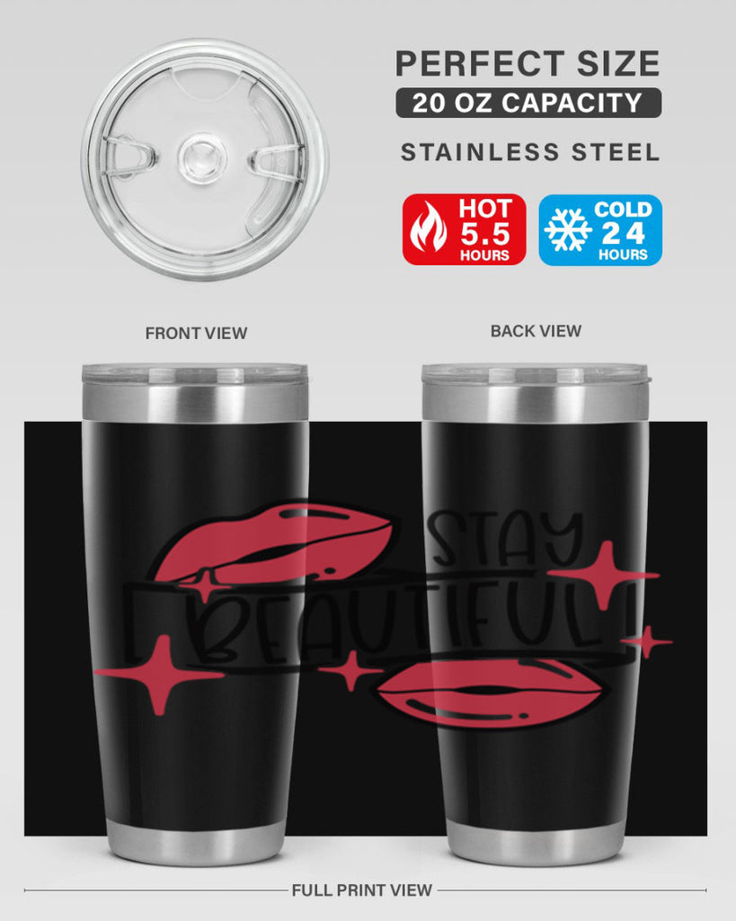 Stay Beautiful Style 19#- make up- Tumbler
