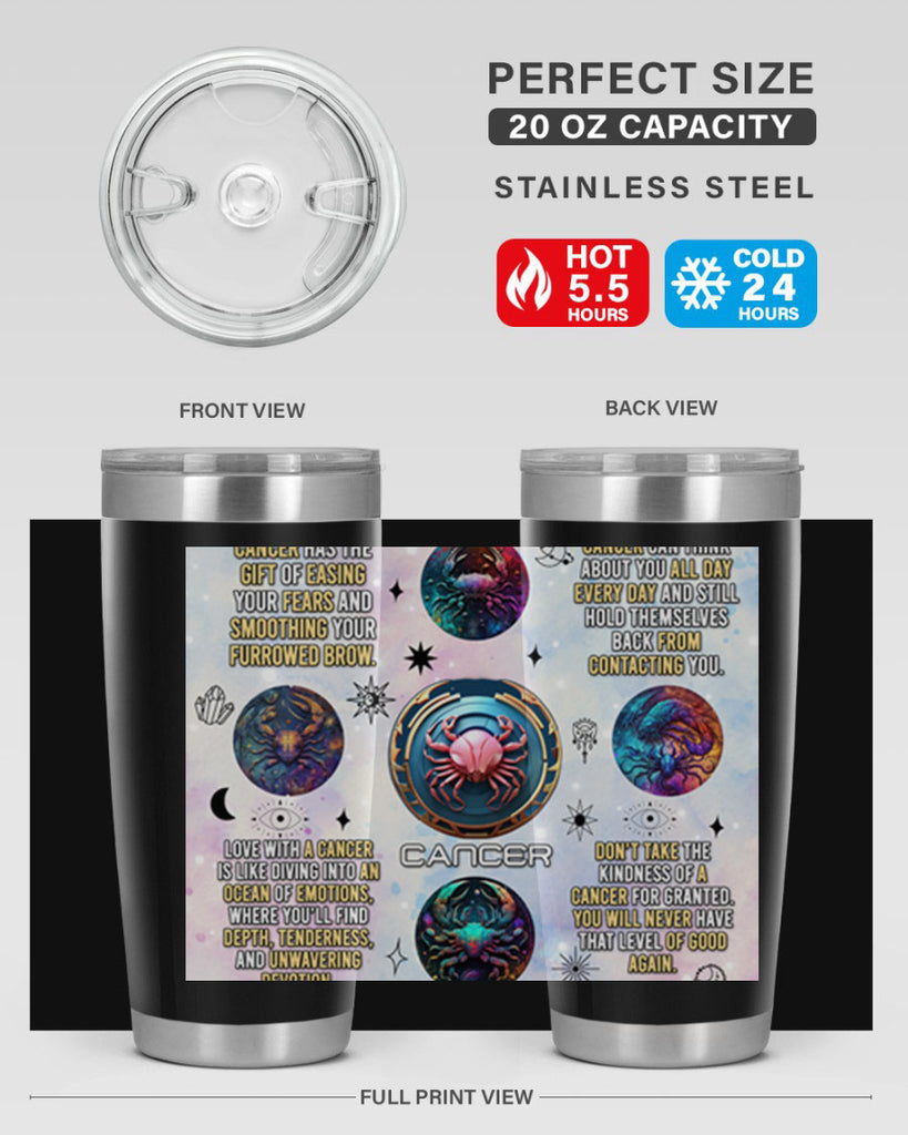StraightCancer 470#- zodiac- Tumbler