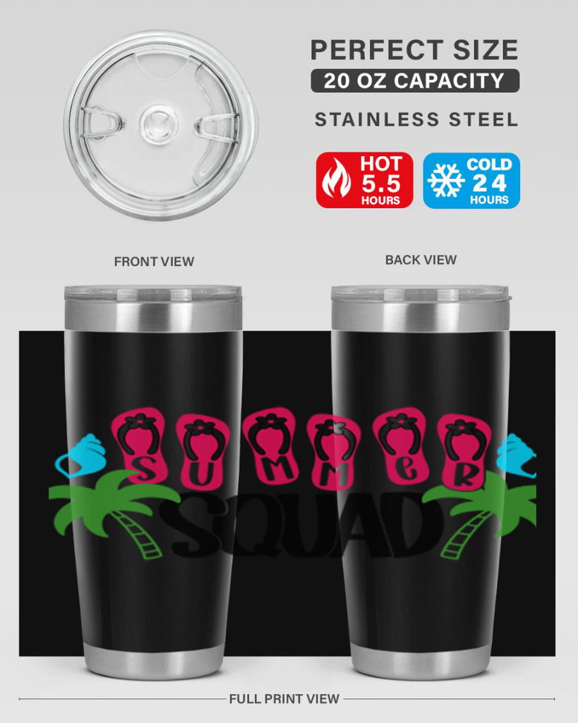 Summer Squad Style 22#- summer- Tumbler