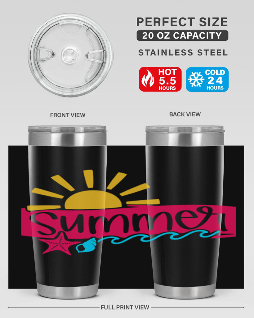 Summer Style 25#- summer- Tumbler