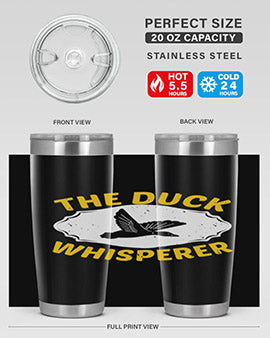 The DUCK Whisperer Style 16#- duck- Tumbler