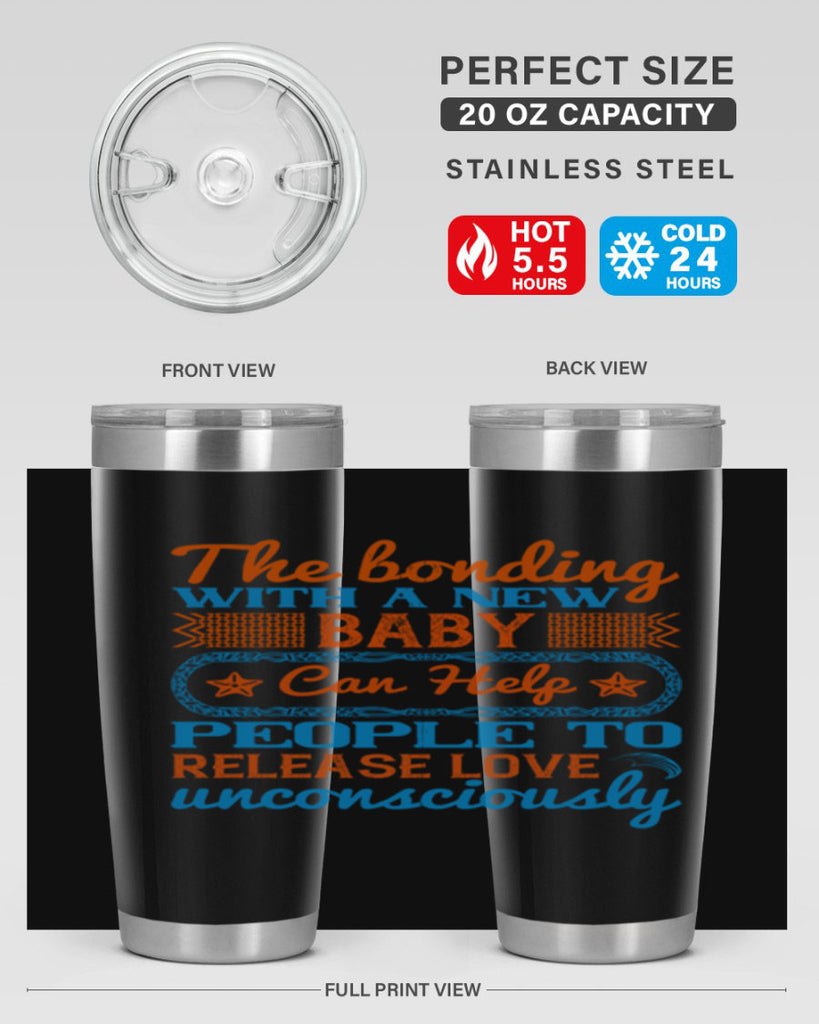 The bonding with a new baby can help people to release love unconsciously Style 7#- baby- tumbler