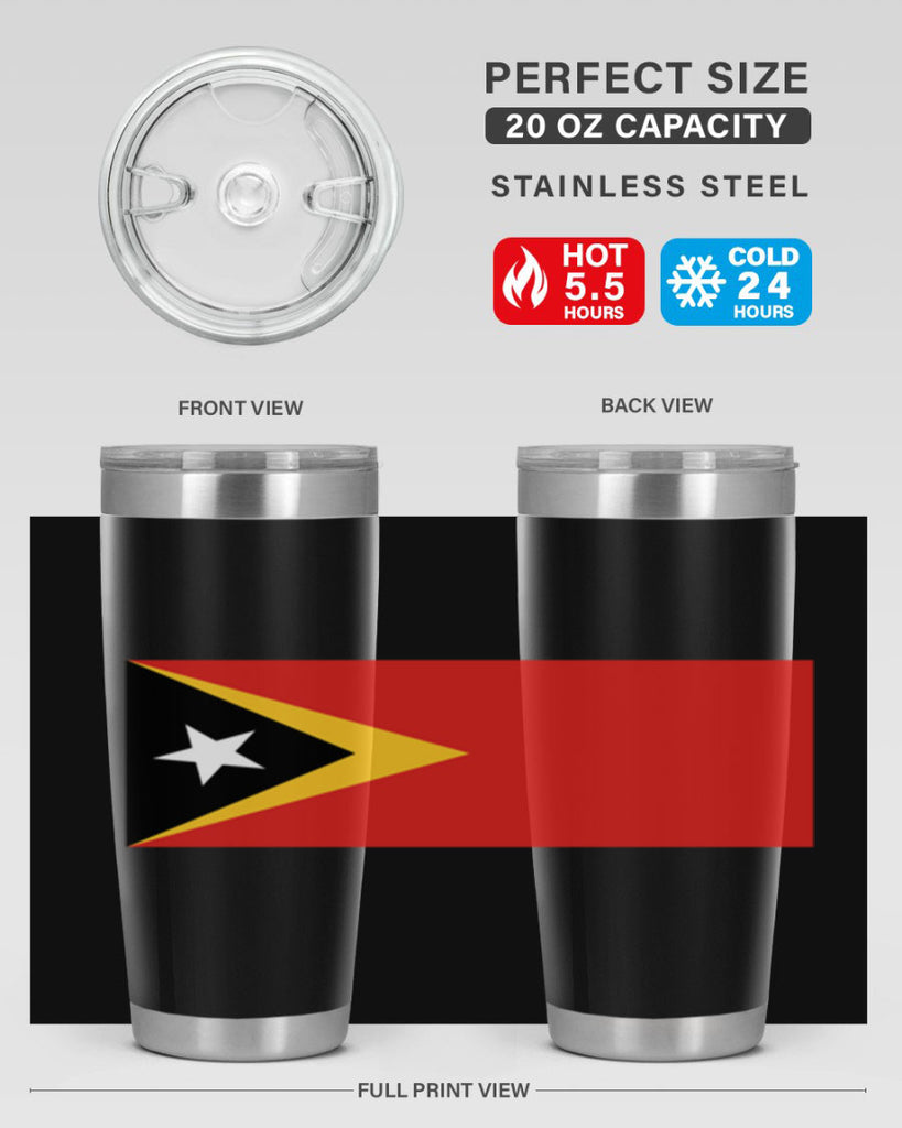 TimorLeste 22#- world flags- Tumbler