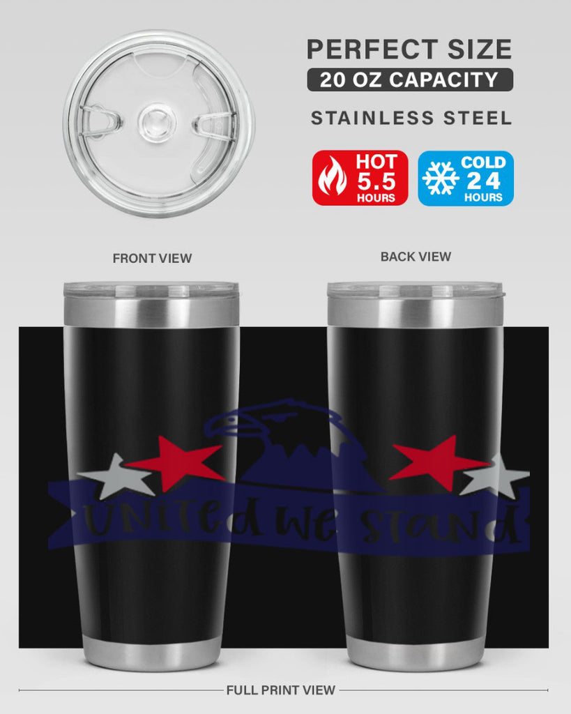 United We Stand Style 178#- Fourt Of July- Tumbler