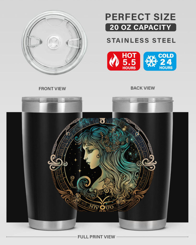 Virgo 526#- zodiac- Tumbler