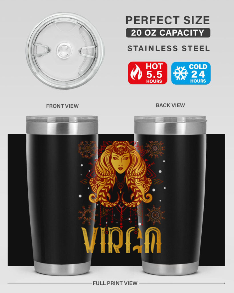 Virgo 542#- zodiac- Tumbler