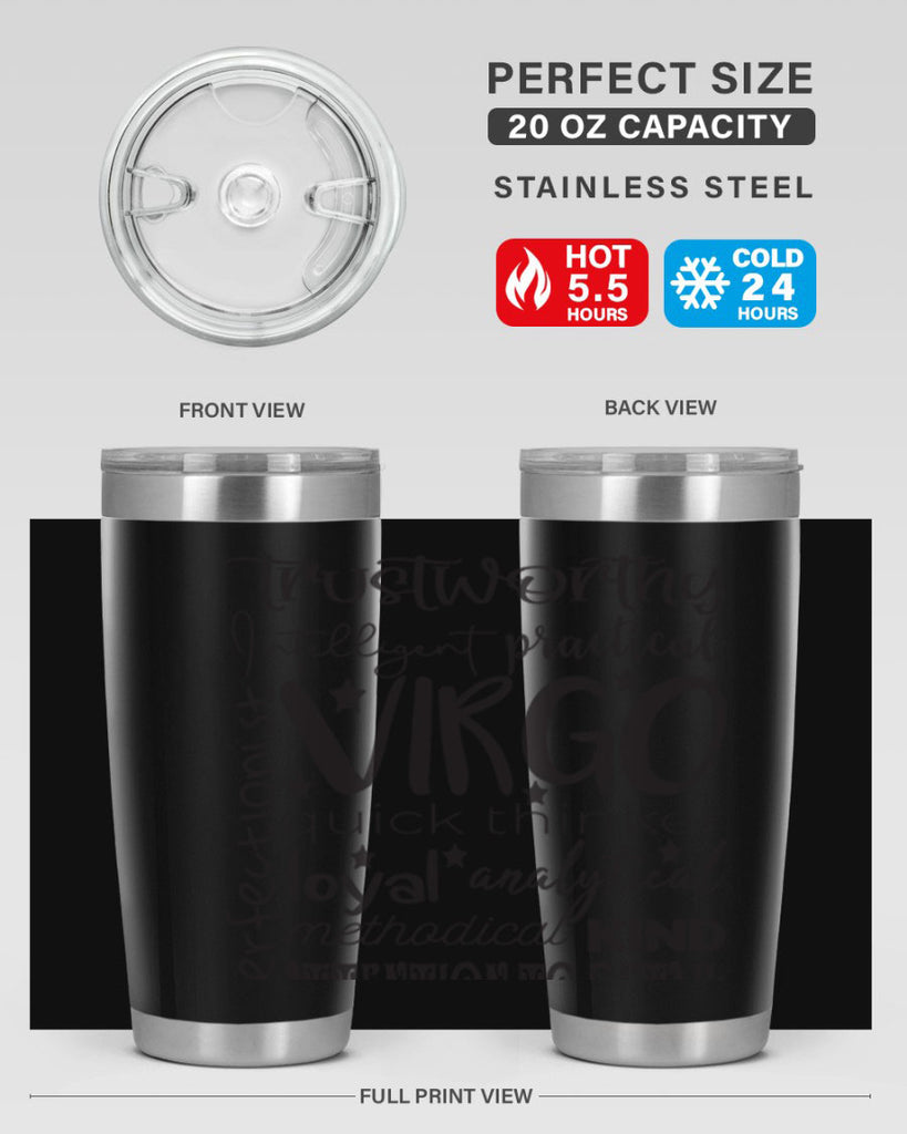Virgo 574#- zodiac- Tumbler