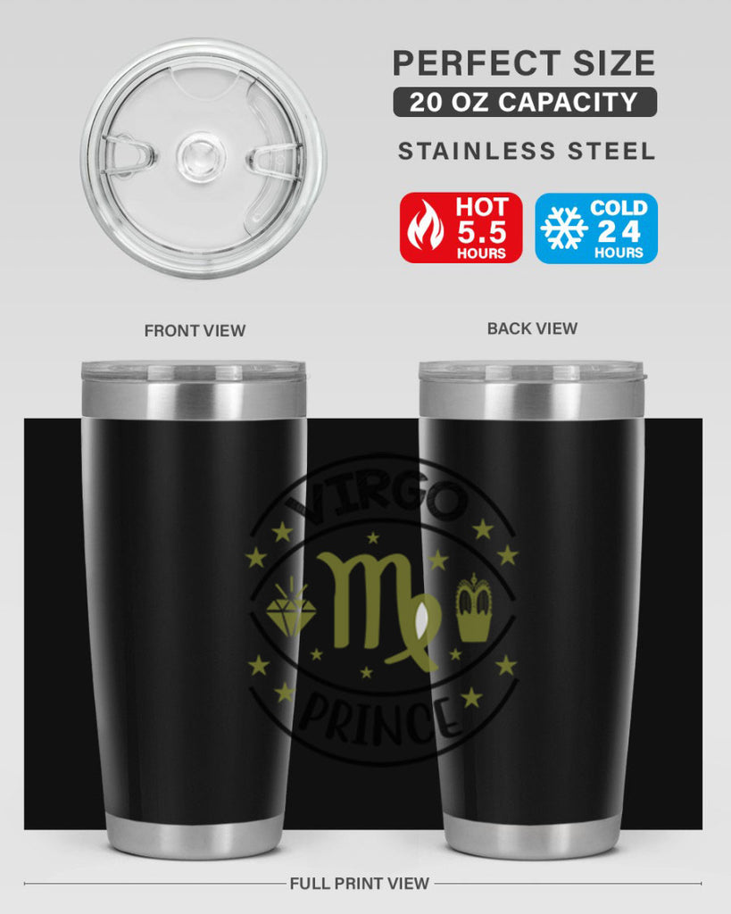 Virgo prince 538#- zodiac- Tumbler