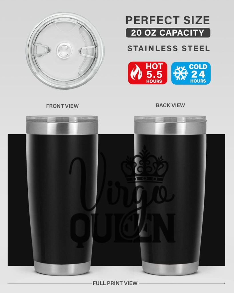 Virgo queen 540#- zodiac- Tumbler