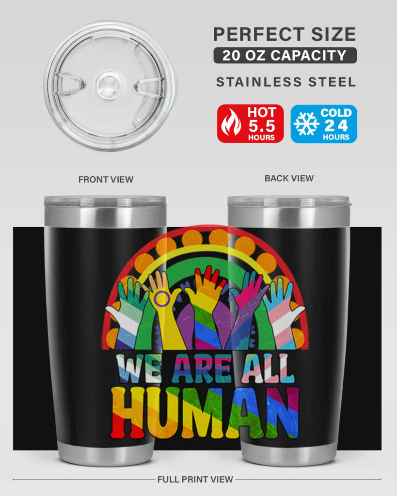 We Are All Human Pride Ally Rainbow Lgbt 25#- lgbt- Tumbler