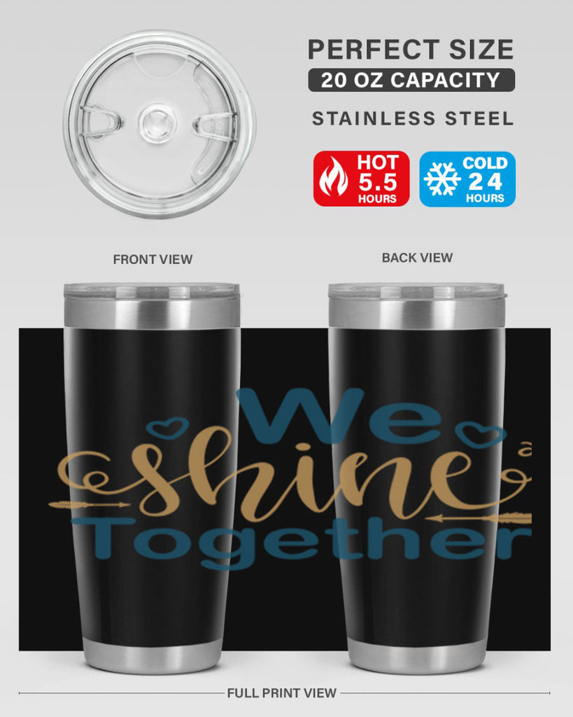 We Shine Together 153#- fashion- Cotton Tank