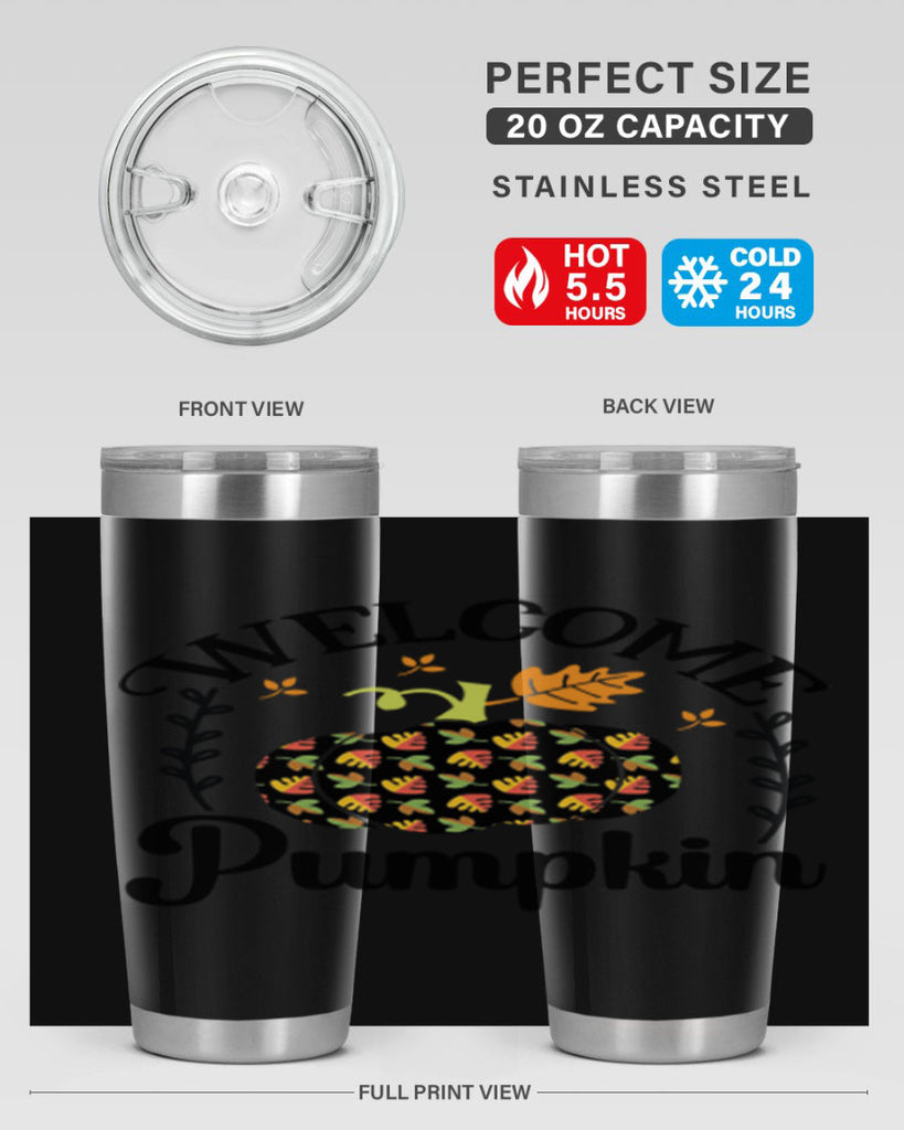 Welcomepumpkin 640#- fall- Tumbler