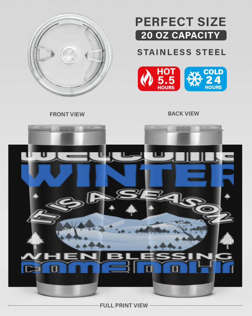 Winter 540#- winter- Tumbler