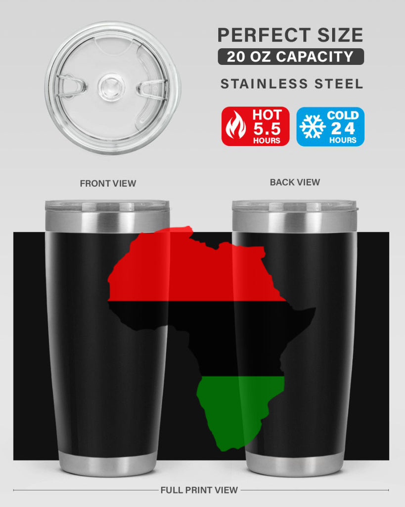 africamap 276#- black words phrases- Cotton Tank
