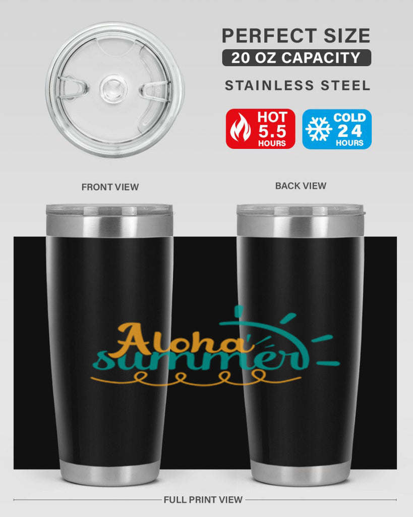 aloha summer Style 109#- summer- Tumbler