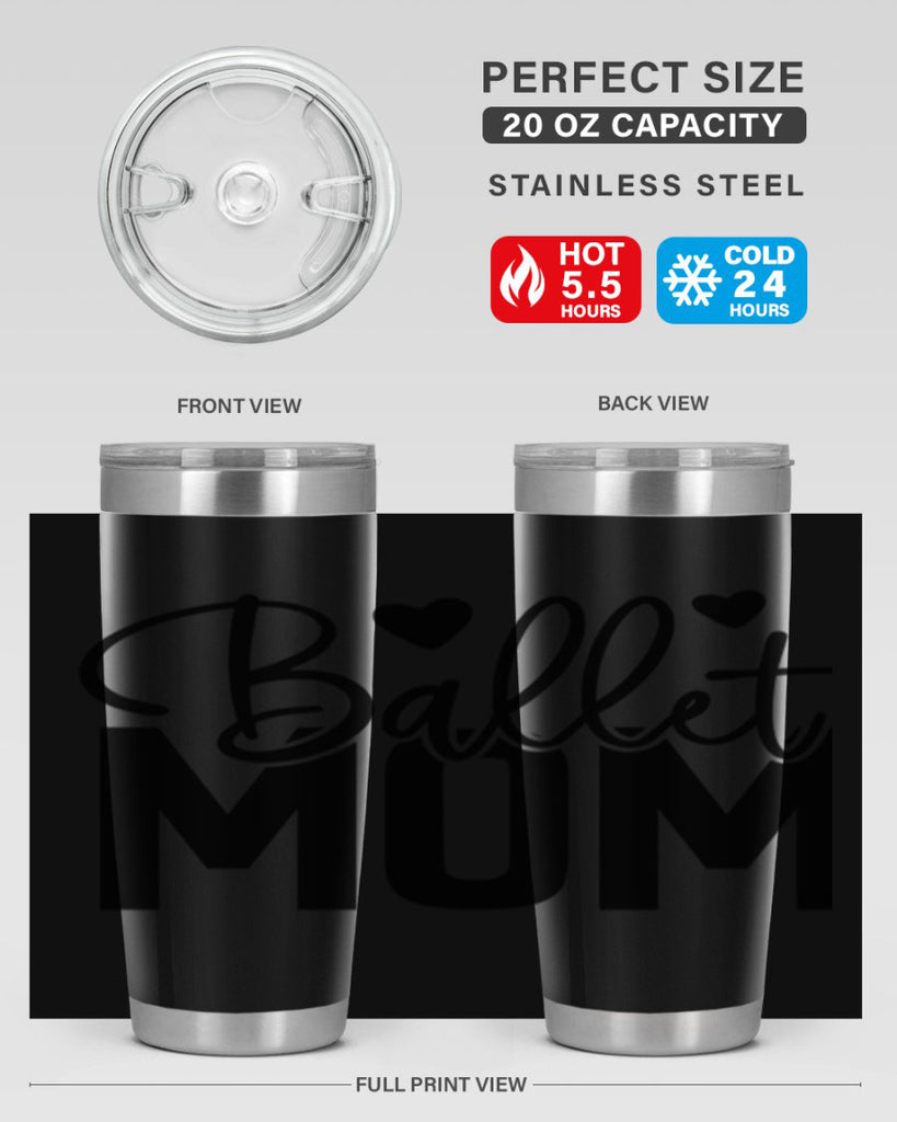 ballet mom 12#- ballet- Tumbler
