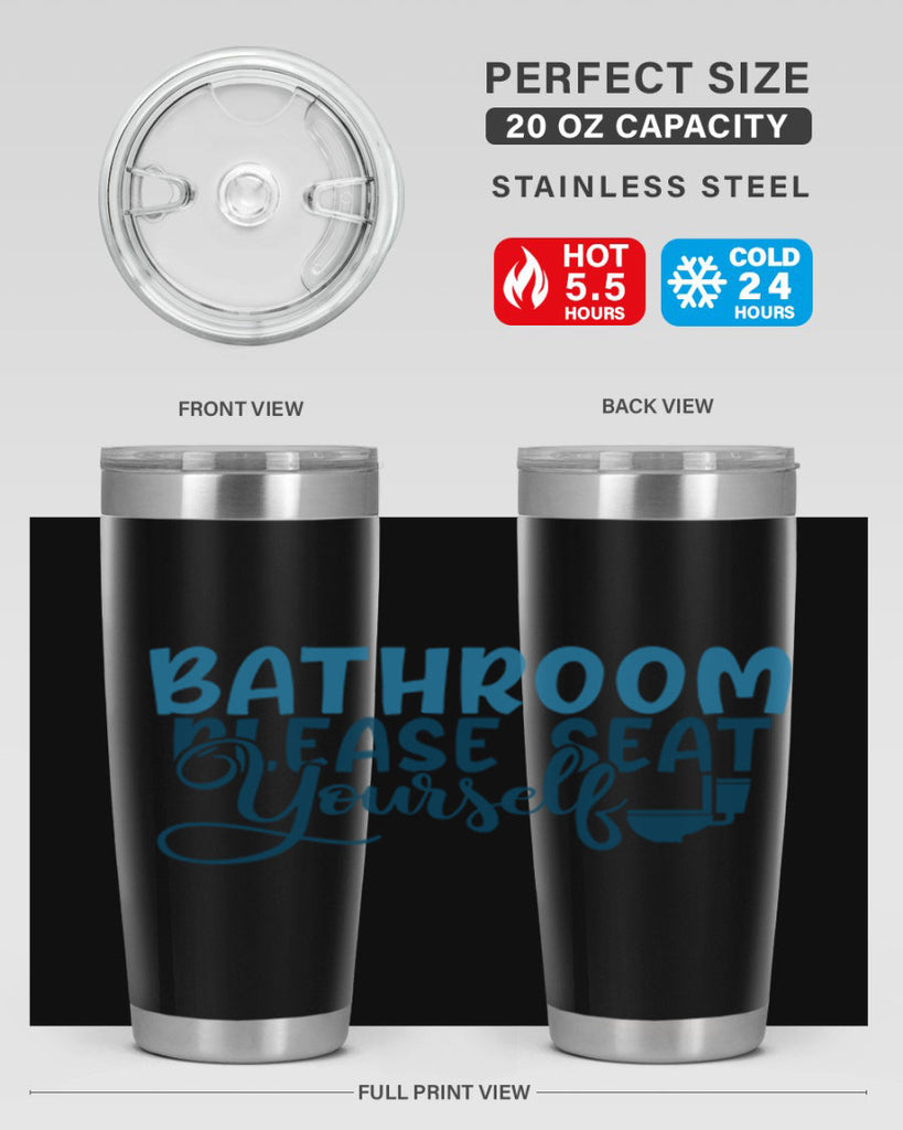 bathroom please seat yourself 92#- bathroom- Tumbler